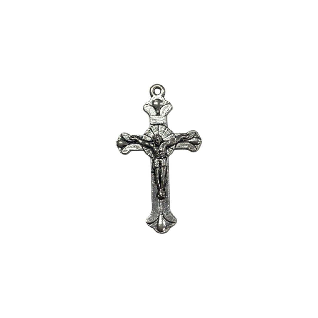 Silver Pewter Crucifix Pendant Charm MakerPlace by Michaels